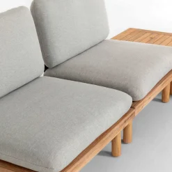 Wohnen Gartenmöbel Kombi aus Akazie - Lacruna (dreiteilig)