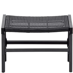 Wohnen Gartensessel ohne Armlehnen in Schwarz - Saragoza