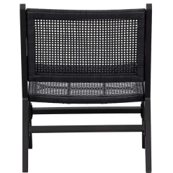 Wohnen Gartensessel ohne Armlehnen in Schwarz - Saragoza