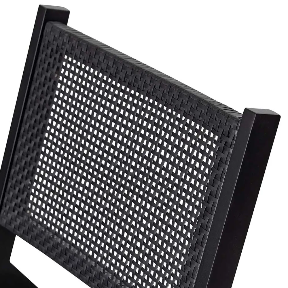 Wohnen Gartensessel ohne Armlehnen in Schwarz - Saragoza