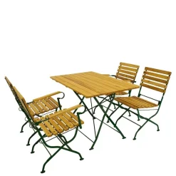 Wohnen Gartensitzgruppe im Biergarten Style - Vivenda (fünfteilig)