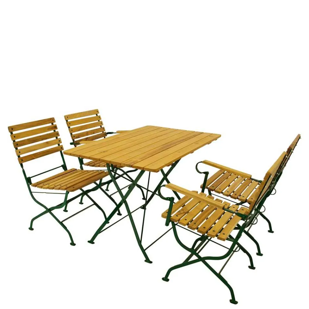 Wohnen Gartensitzgruppe im Biergarten Style - Vivenda (fünfteilig)