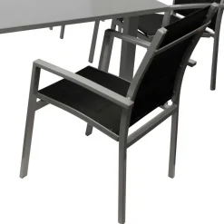 Wohnen Gartensitzgruppe mit sechs Sitzplätzen - Capo (siebenteilig)