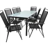 Wohnen Gartentisch & 8 Stühle Set - Loytami (neunteilig)