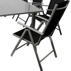 Wohnen Gartentisch & acht Klappsessel - Olividos (neunteilig)