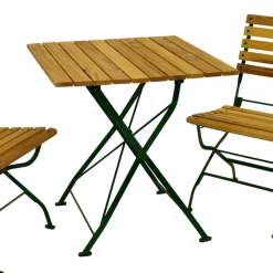 Wohnen Gartentisch & zwei Stühle Set - Ileteas (dreiteilig)