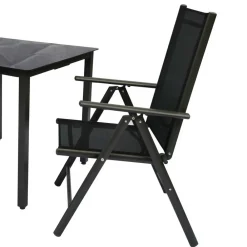 Wohnen Sitzgruppe|Balkonmöbel*Gartentisch & zwei Stühle Set - Neluna (dreiteilig)