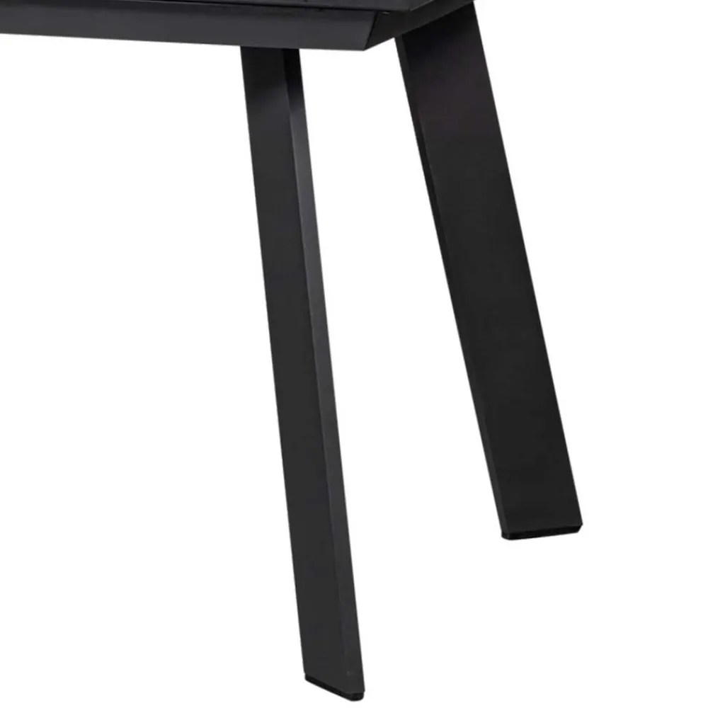 Wohnen Metall-Gartenmöbel*Gartentisch aus Kunststoff in Holzoptik - Lourette