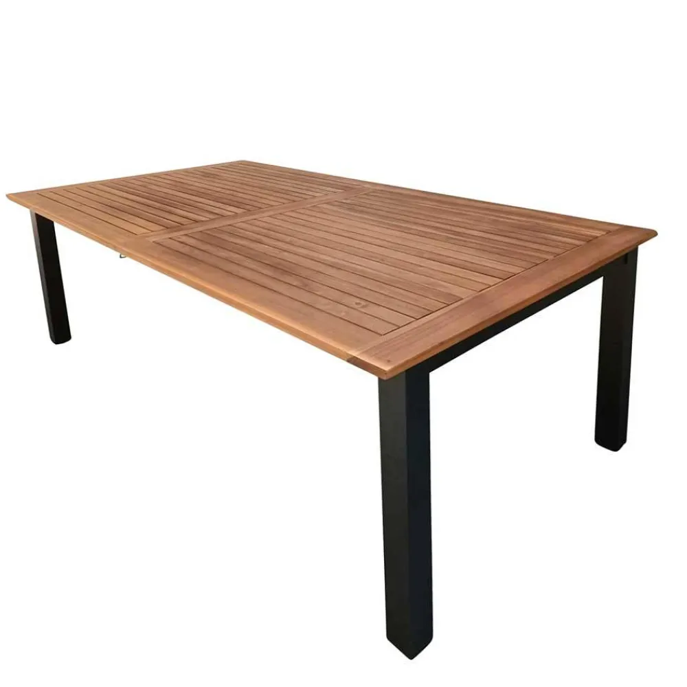 Wohnen Gartentische*Gartentisch mit Butterflyauszug aus Akazie - Iwalian