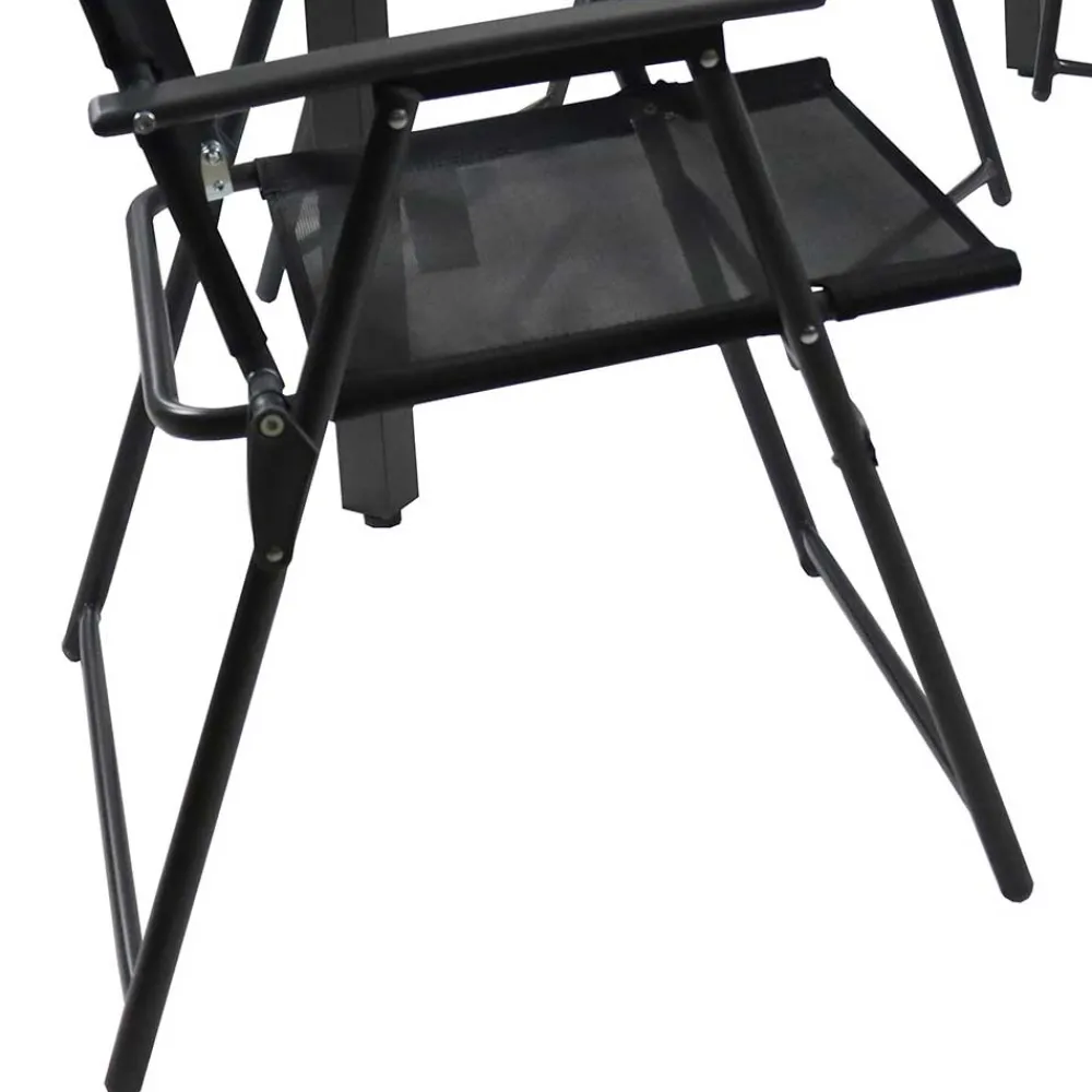 Wohnen Gartentisch und Hochlehner Set - Kimbertas (fünfteilig)