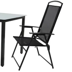 Wohnen Gartentischgruppe mit zwei Stühlen - Bayatara (dreiteilig)