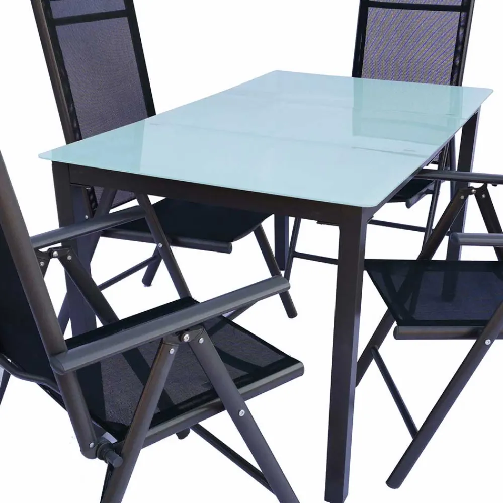 Wohnen Gartentisch-Gruppe modern - Scolari (fünfteilig)