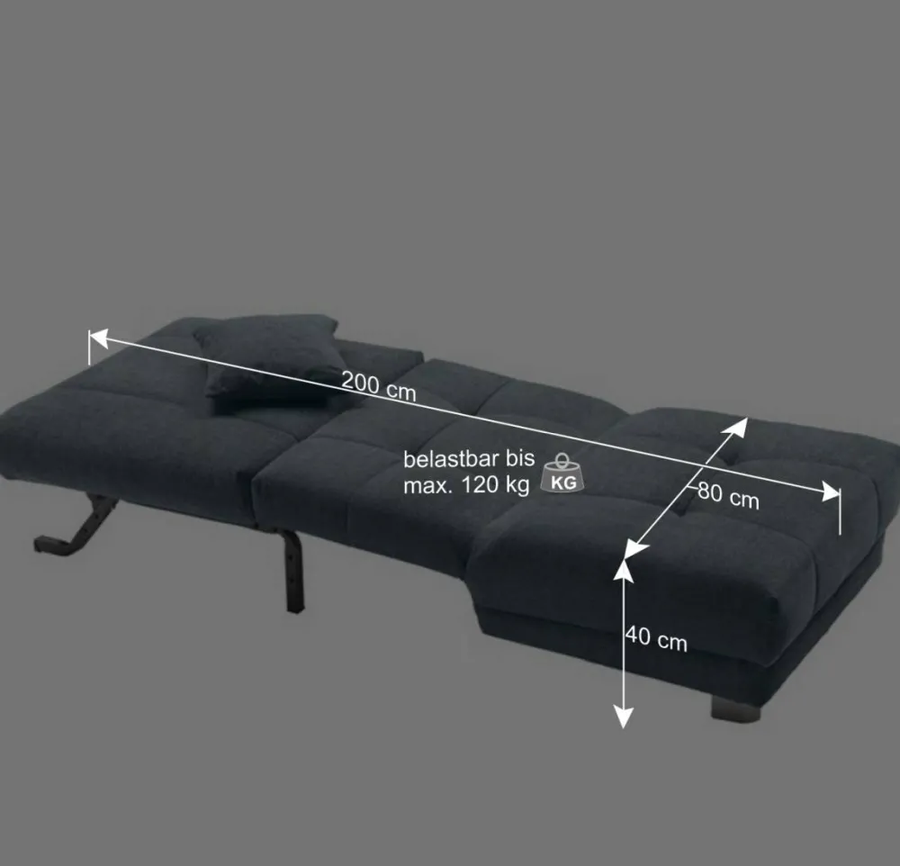 Wohnen Sofas|Sofa*Gelber Schlafsessel mit Flachgewebe Bezug - Babsy