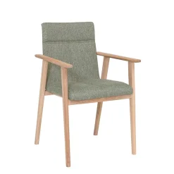 Wohnen Küchenstühle|Esszimmerstühle*Gemütlicher Esstischstuhl mit Armlehnen - Pusadon