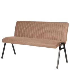 Wohnen Küchenbänke|Esszimmerbänke*Gepolsterte Bank fürs Esszimmer in Hellbraun - Uminga