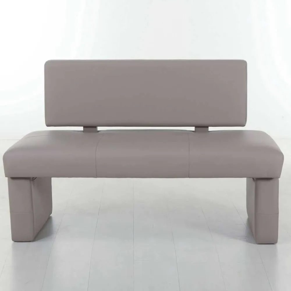 Wohnen Gepolsterte Bank Naim mit Rückenlehne