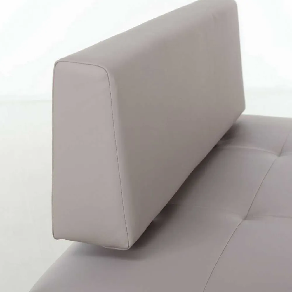 Wohnen Gepolsterte Bank Naim mit Rückenlehne