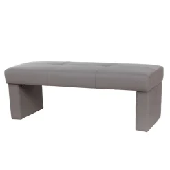 Wohnen Gepolsterte Sitzbank Hawar in Grau