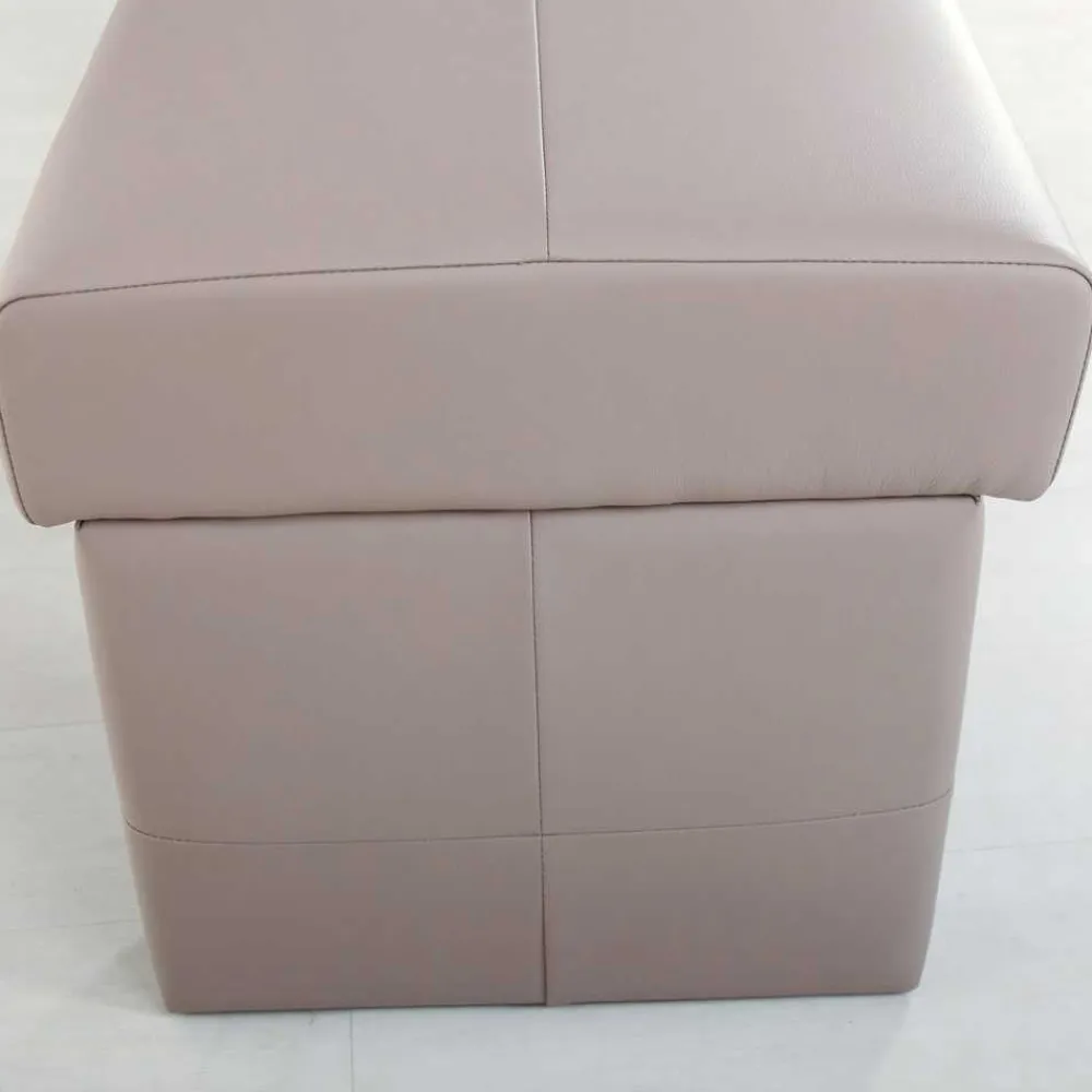 Wohnen Gepolsterte Sitzbank Hawar in Grau