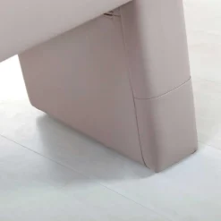 Wohnen Gepolsterte Sitzbank Hawar in Grau