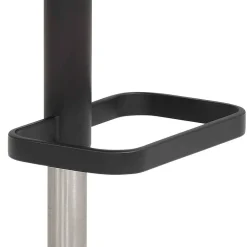 Wohnen Sessel & Hocker|Barhocker*Gepolsterter Tresenstuhl in Dunkelgrau - Teromaso