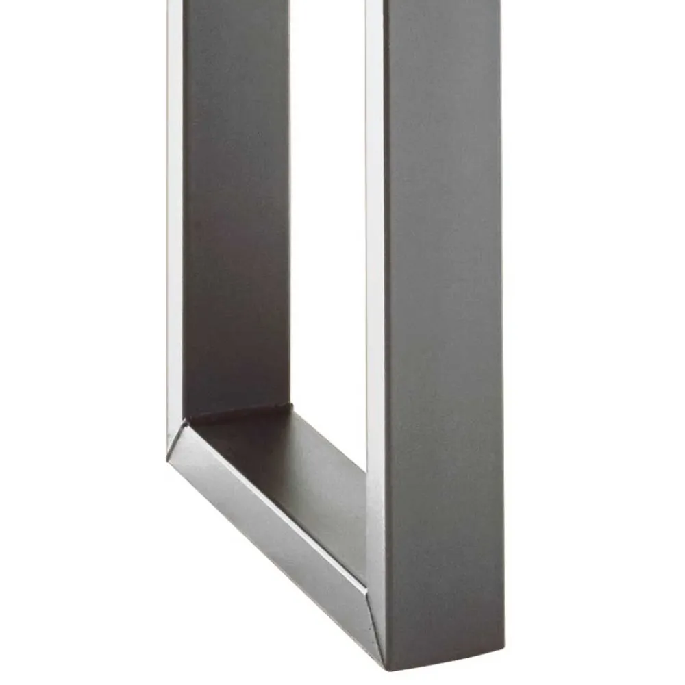 Wohnen Geradliniger Esstisch in Honig & Silber - Chapan