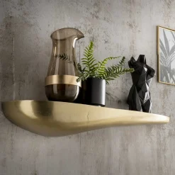 Wohnen Esszimmerregale|Regale*Geschwungenes Hängeregal aus Aluminium - Dymons