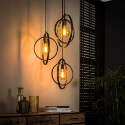 Wohnen Gestufte Hängeleuchte für drei Leuchtmittel - Capinera