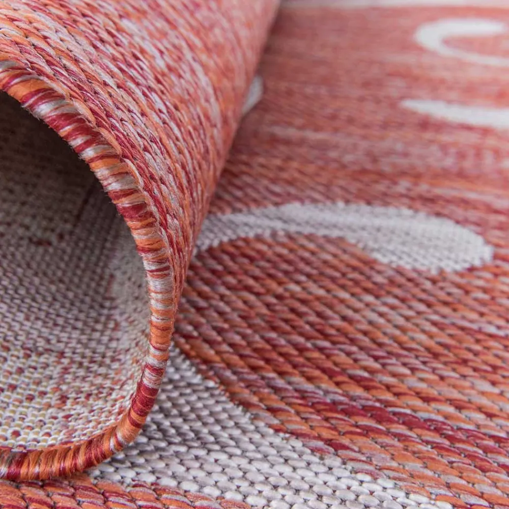 Wohnen Gewebter Teppich aus PP mit Ornament Motiv - Rick