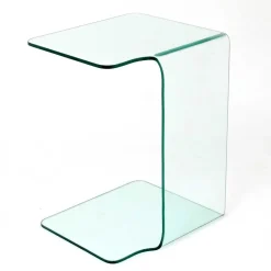 Wohnen Telefontische*Glas Anstelltisch in Transparent - Fantastico