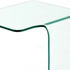 Wohnen Telefontische*Glas Anstelltisch in Transparent - Fantastico