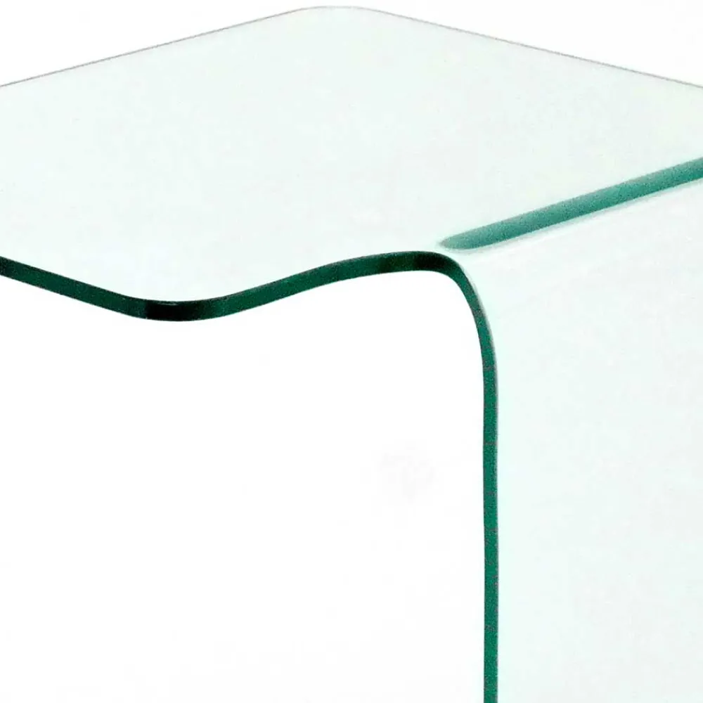Wohnen Telefontische*Glas Anstelltisch in Transparent - Fantastico