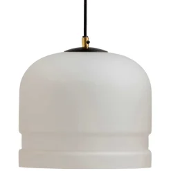 Wohnen Glas Hängelampen in Off-White - Norklin (2er Set)