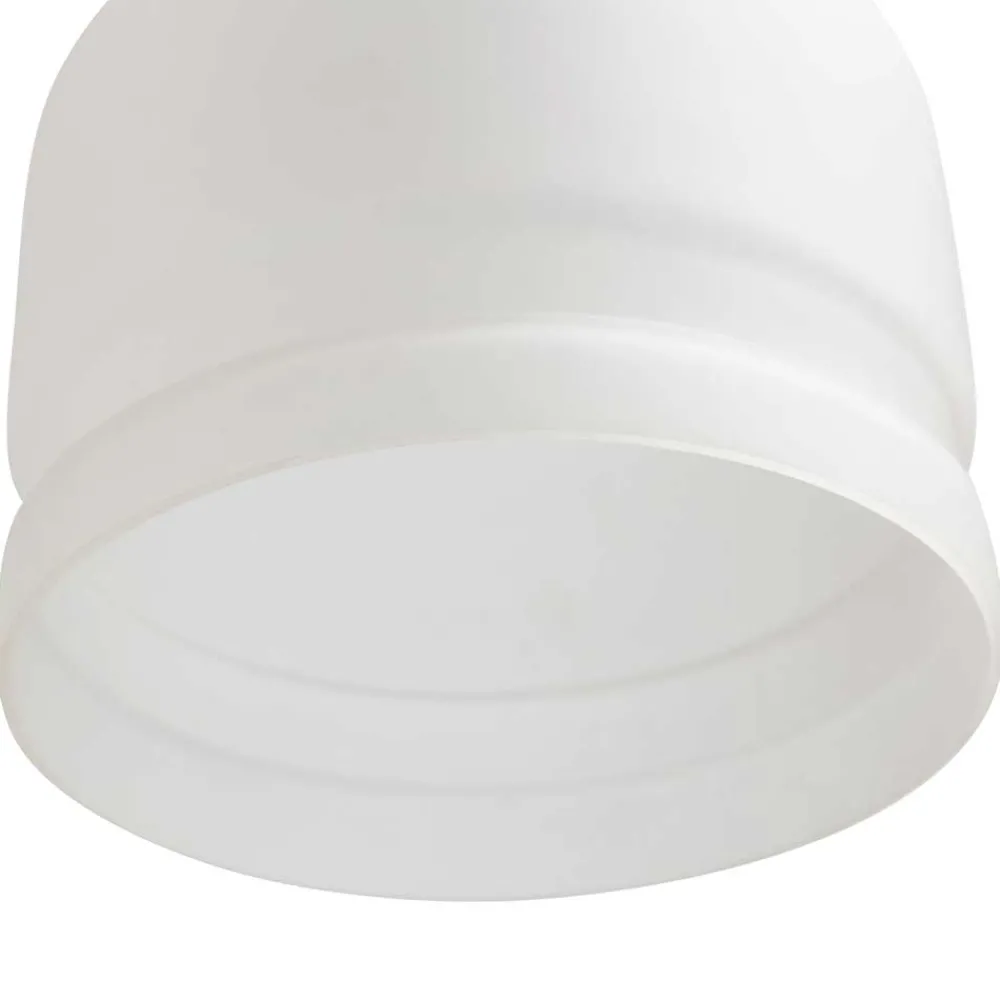 Wohnen Glas Hängelampen in Off-White - Norklin (2er Set)