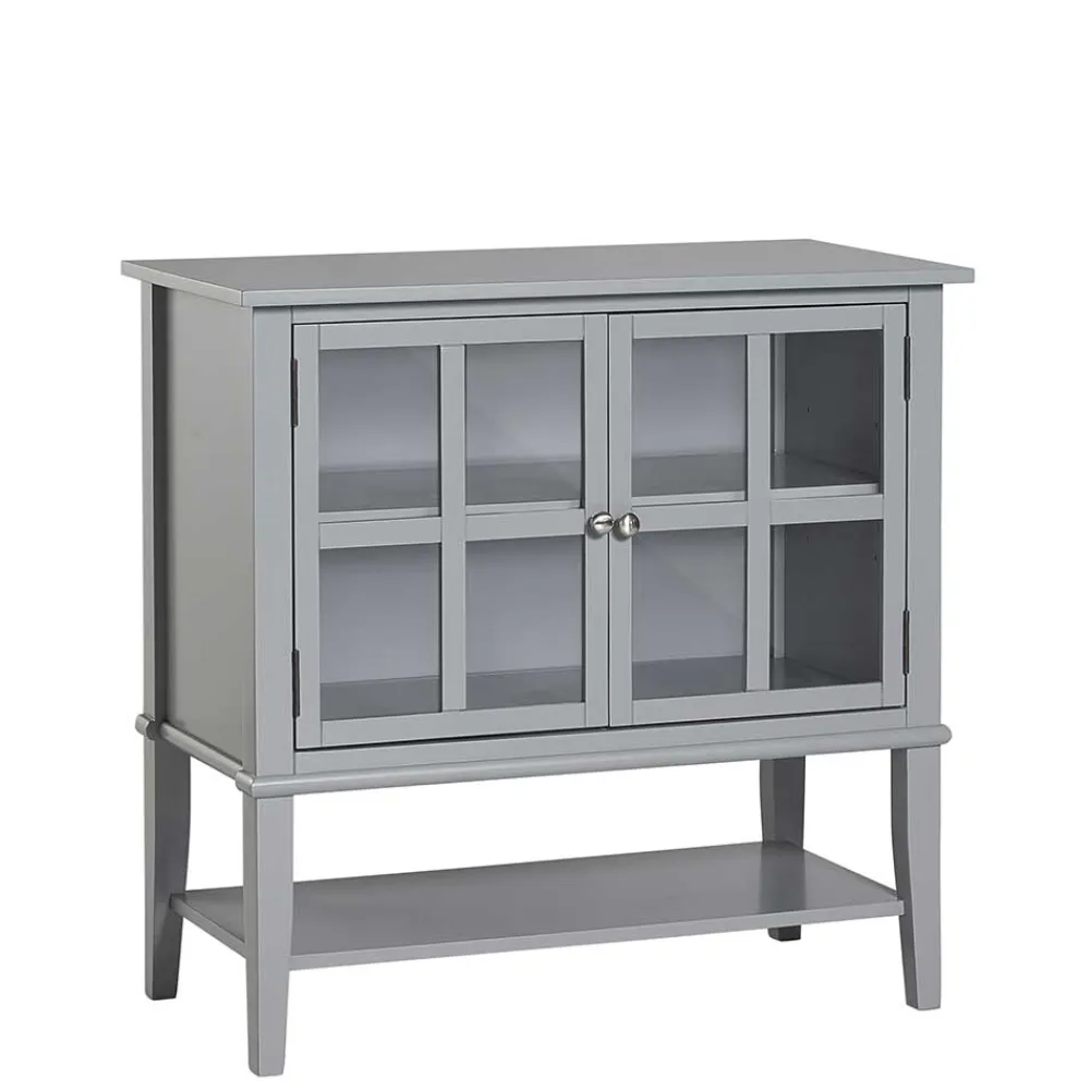 Wohnen Vintage Möbel*Glastüren-Schrank im Vintage Look - Radius