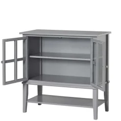 Wohnen Vintage Möbel*Glastüren-Schrank im Vintage Look - Radius