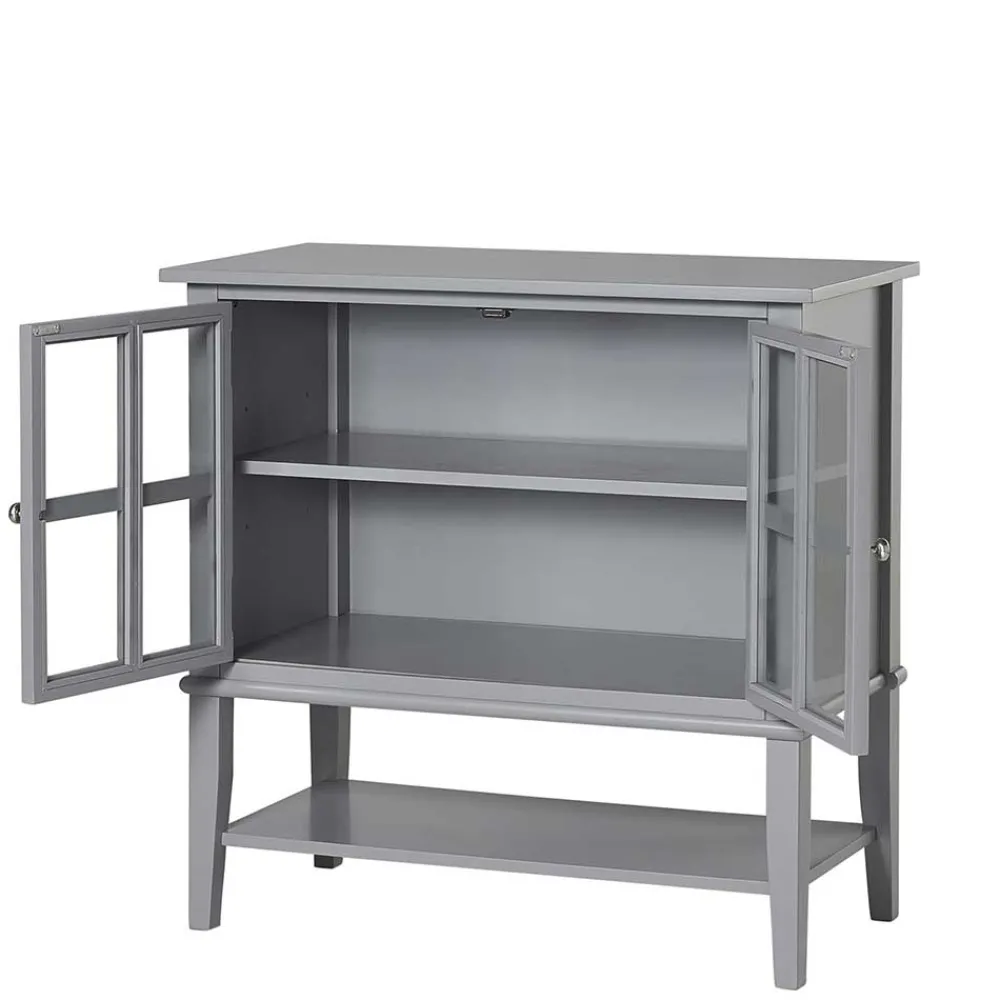 Wohnen Vintage Möbel*Glastüren-Schrank im Vintage Look - Radius