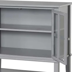 Wohnen Vintage Möbel*Glastüren-Schrank im Vintage Look - Radius