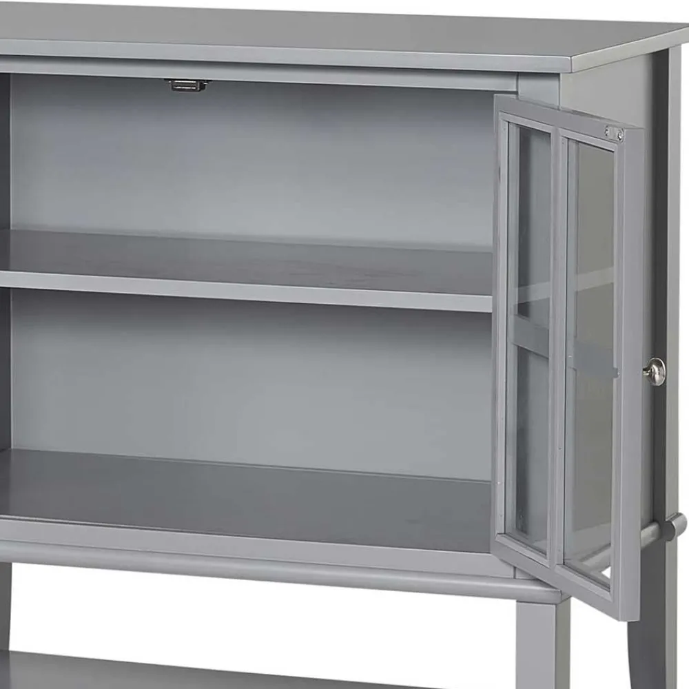 Wohnen Vintage Möbel*Glastüren-Schrank im Vintage Look - Radius