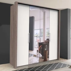 Wohnen Gleittürenschrank mit Spiegel - Tivierto