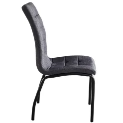 Wohnen Küchen-Essgruppen|Esszimmer Komplett*Günstiger Esstisch & 4 Polsterstühle - Luke (fünfteilig)