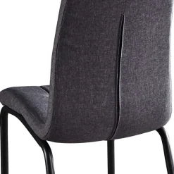 Wohnen Küchen-Essgruppen|Esszimmer Komplett*Günstiger Esstisch & 4 Polsterstühle - Luke (fünfteilig)