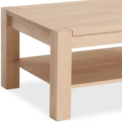 Wohnen Günstiger Massivholz Sofatisch aus Buche - Bermuda