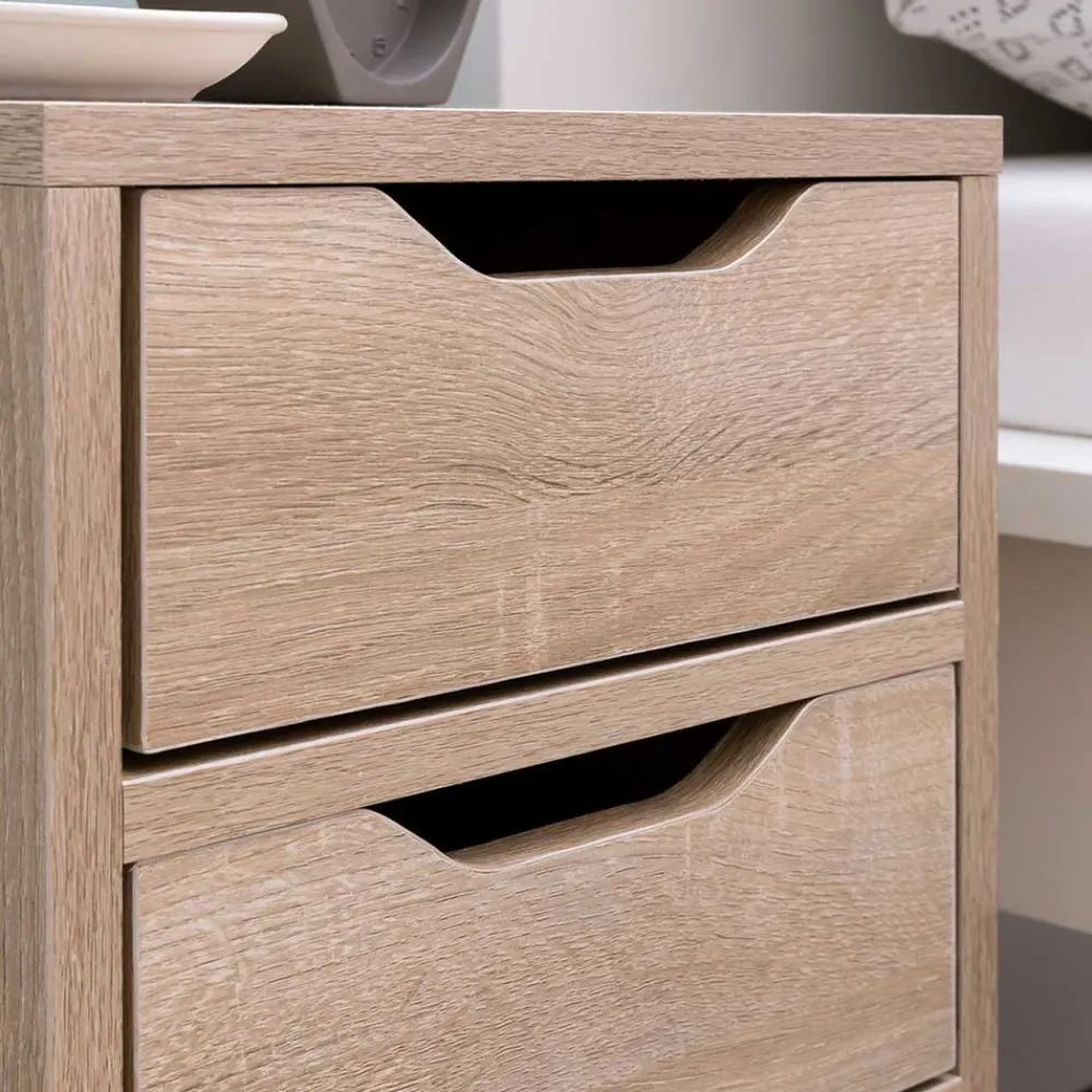 Wohnen Günstiger Schubladen Nachtschrank in 31x49x31 - Navarra