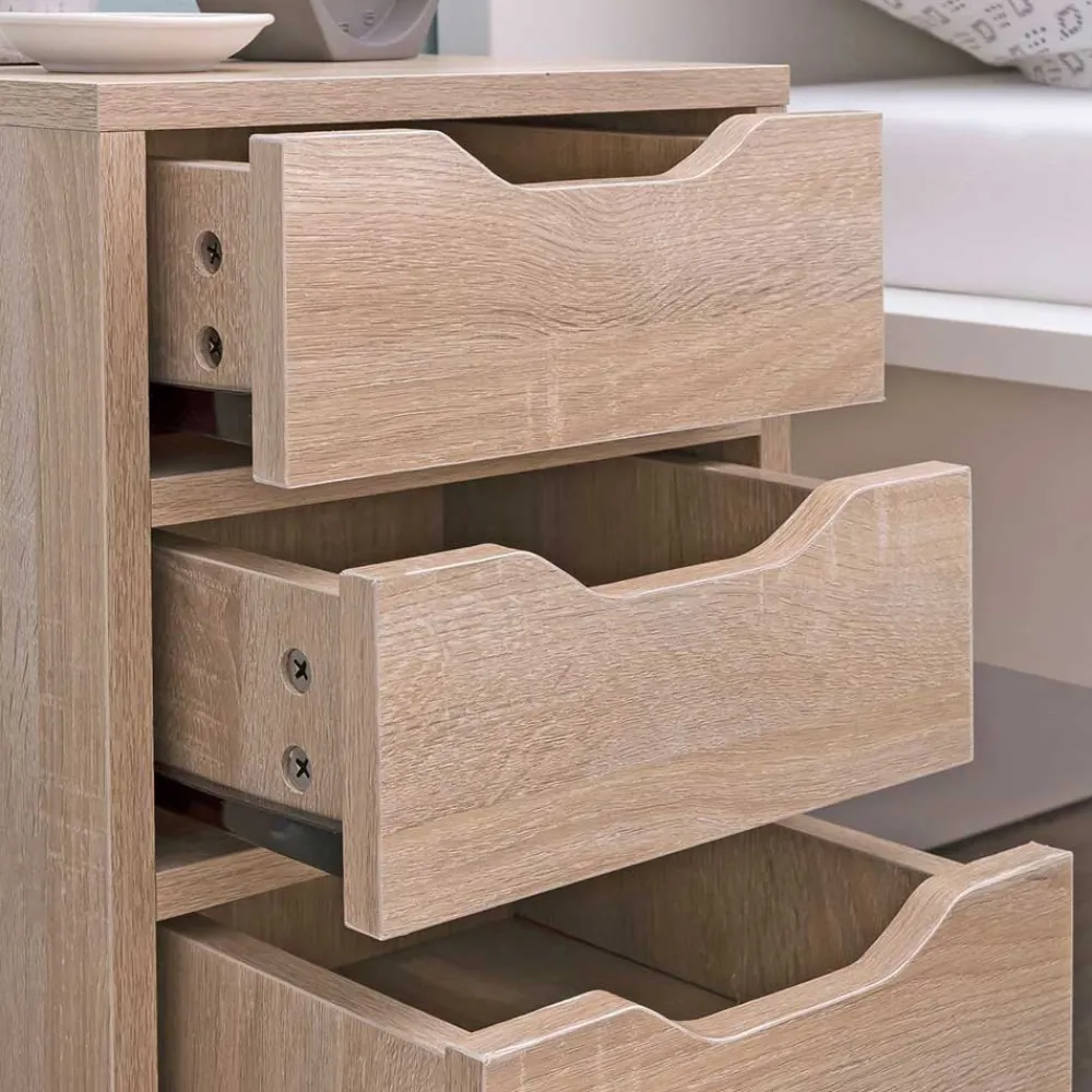 Wohnen Günstiger Schubladen Nachtschrank in 31x49x31 - Navarra