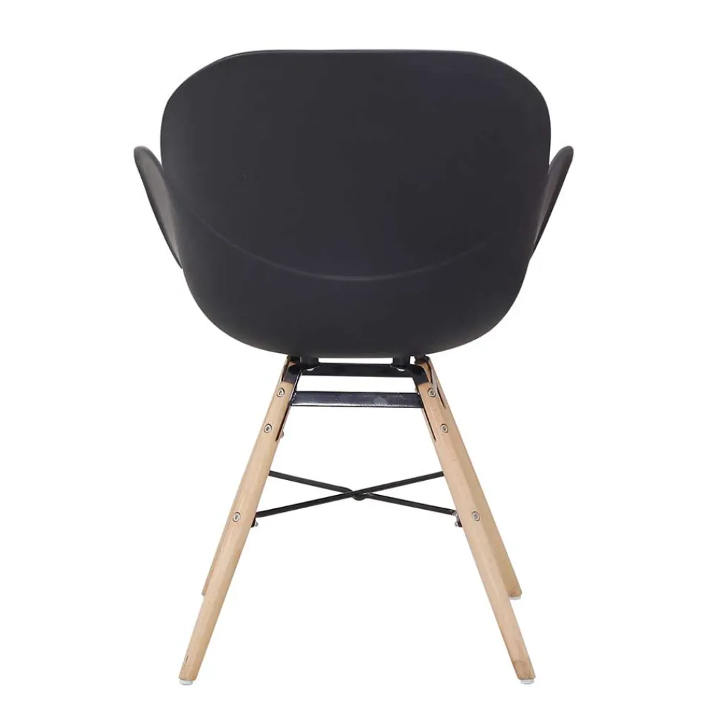 Wohnen Retro Möbel|Küchenstühle*Günstiger Tischsessel mit Sitzschale - Raimar (Set)