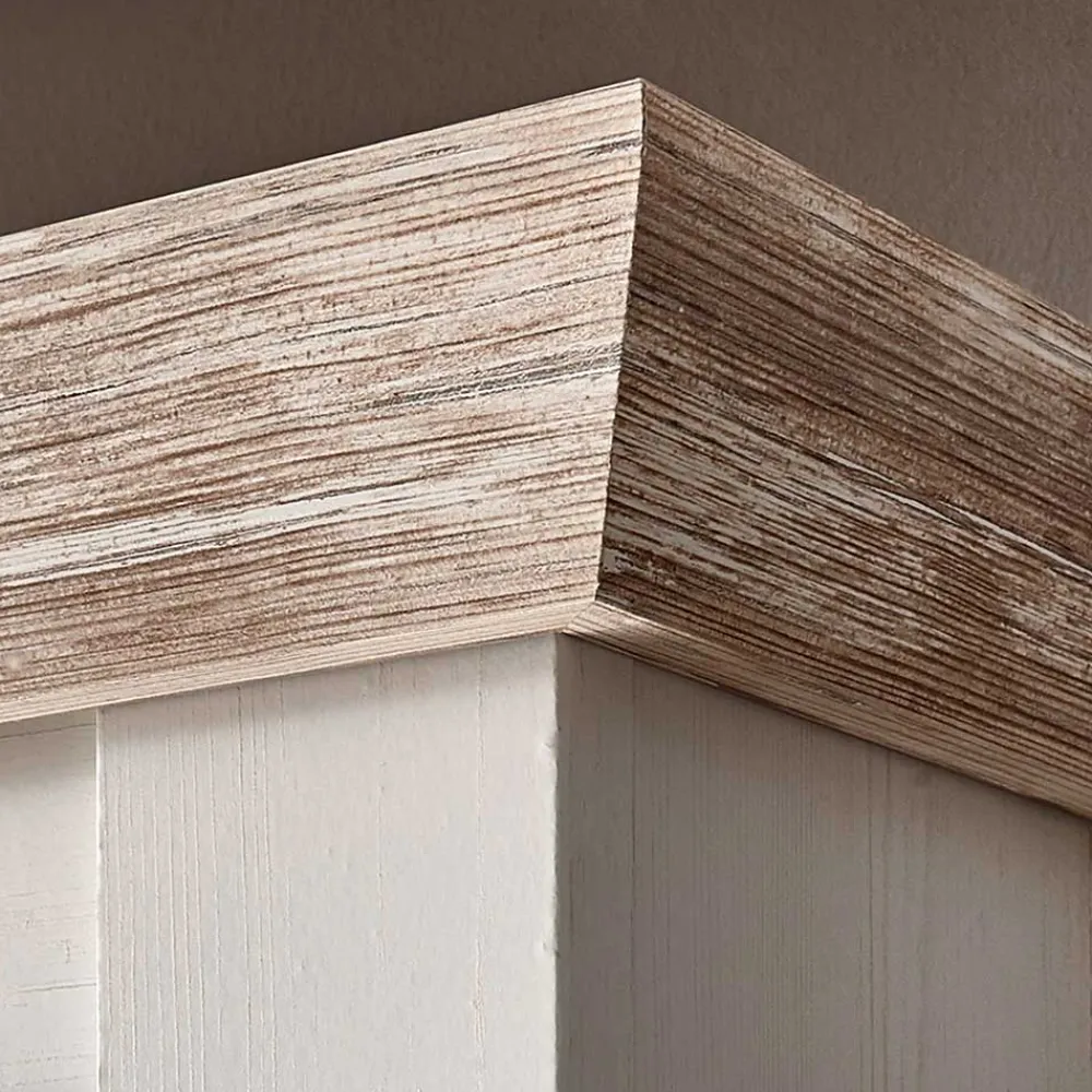 Wohnen Sideboards & Kommoden|Sideboards & Kommoden*Günstiges Highboard im Scandi Chic Nedita in Weiß