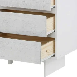 Wohnen Günstiges Kombi Highboard in Weiß lasiert - Vagniu