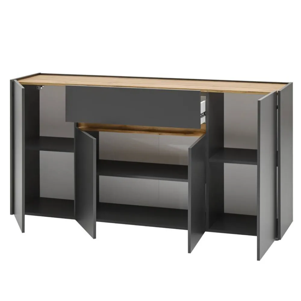Wohnen Günstiges Sideboard 170x84x40 cm - Ahilav