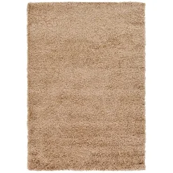 Wohnen Graubrauner Teppich mit Hochflor - Liv